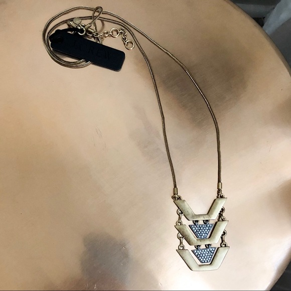 NEW J.Crew Long Gold Necklace - Picture 4 of 5